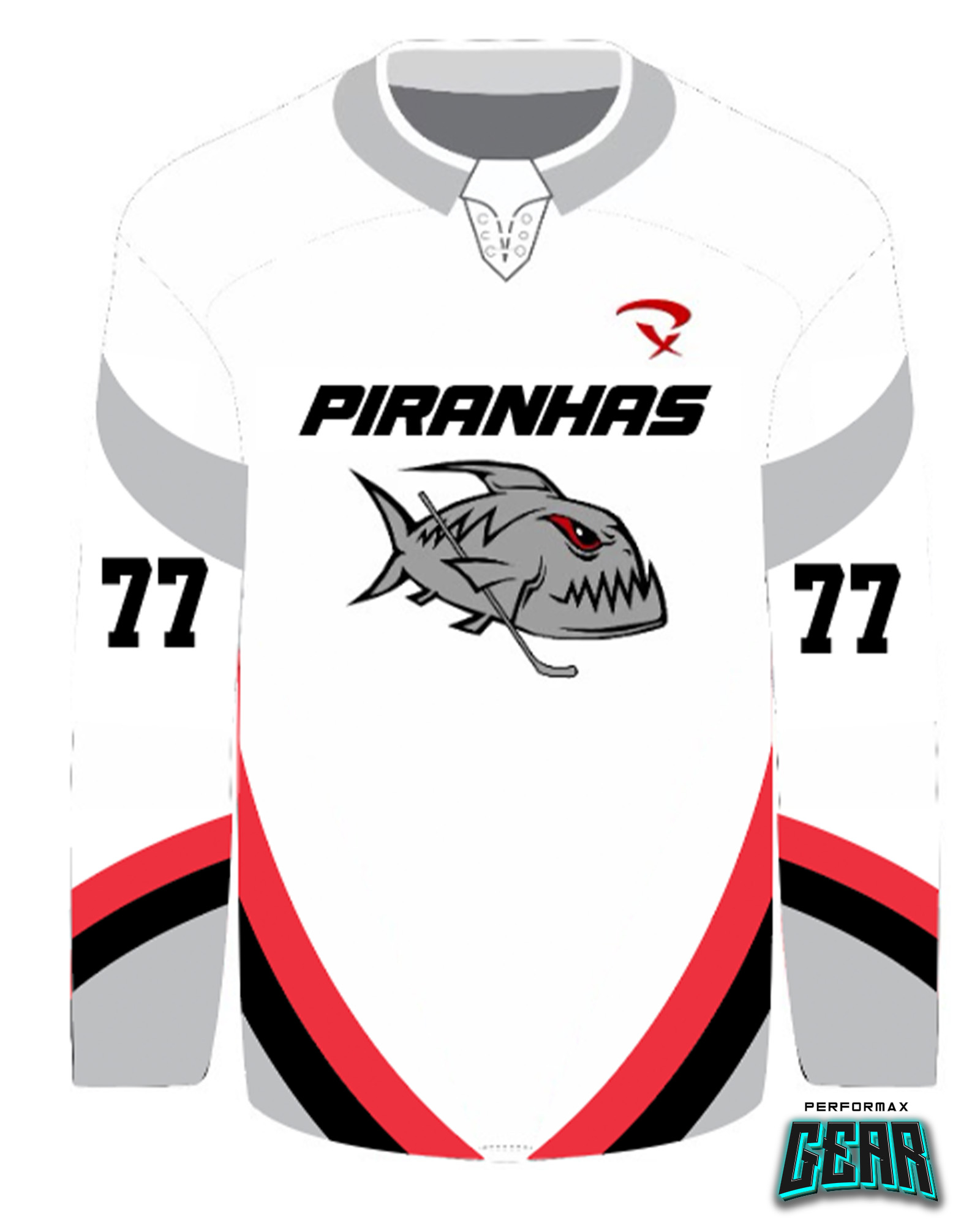 Piranhas Jersey Design