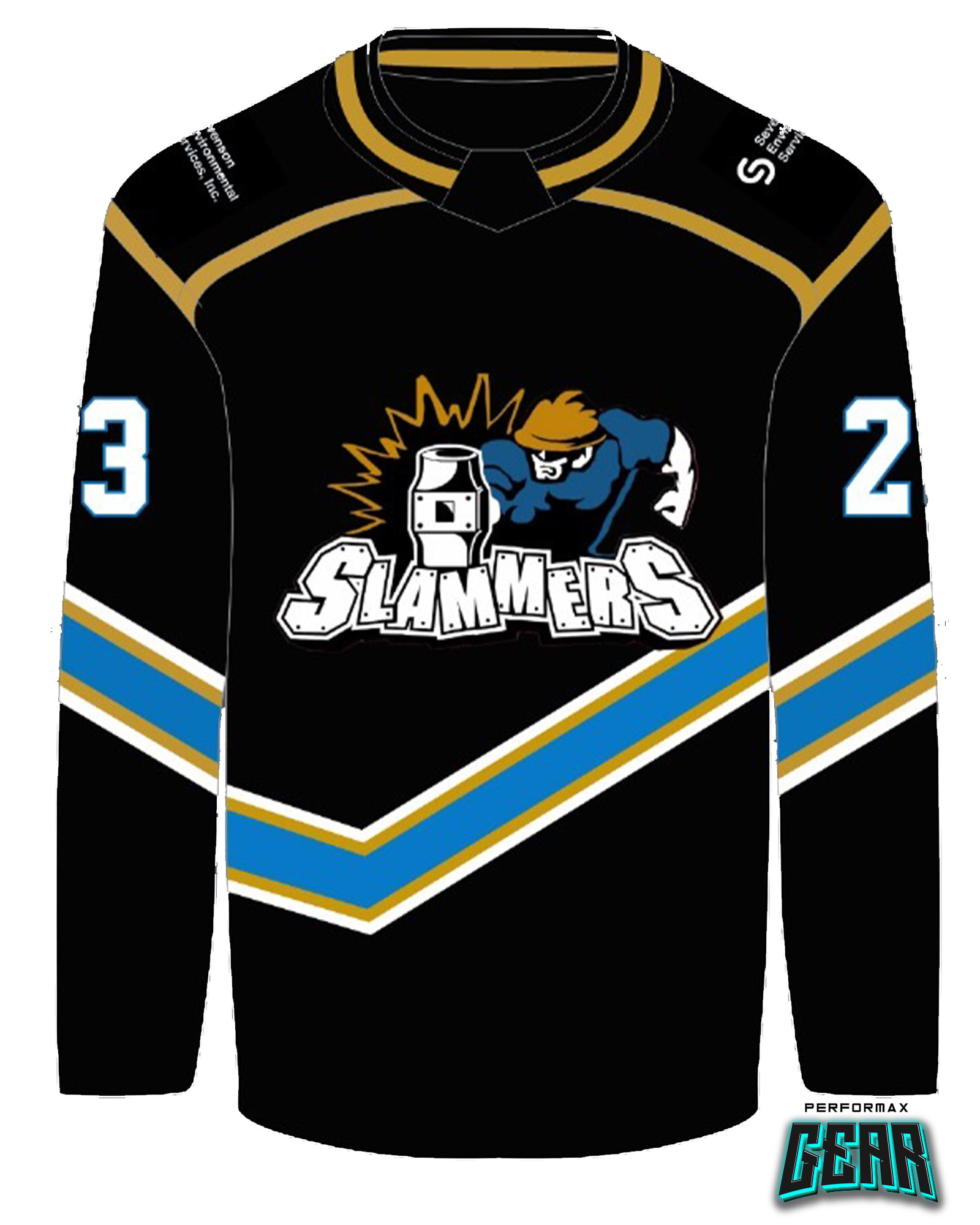 Slammers Jersey Design