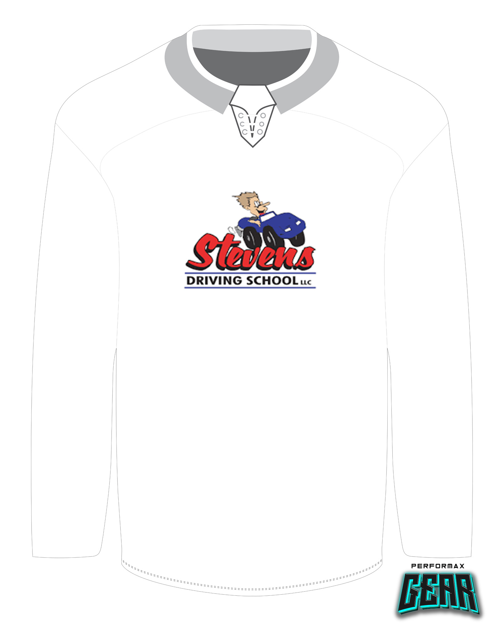 Stevens Driving School Jersey Design