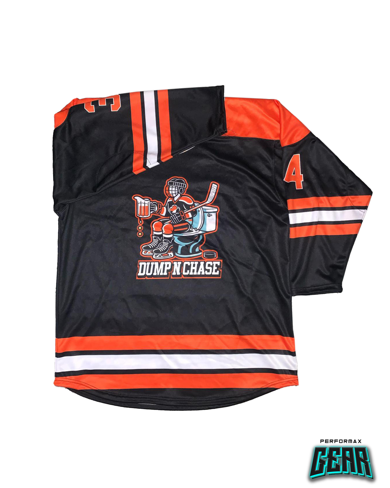 Dump N Chase Jersey Design