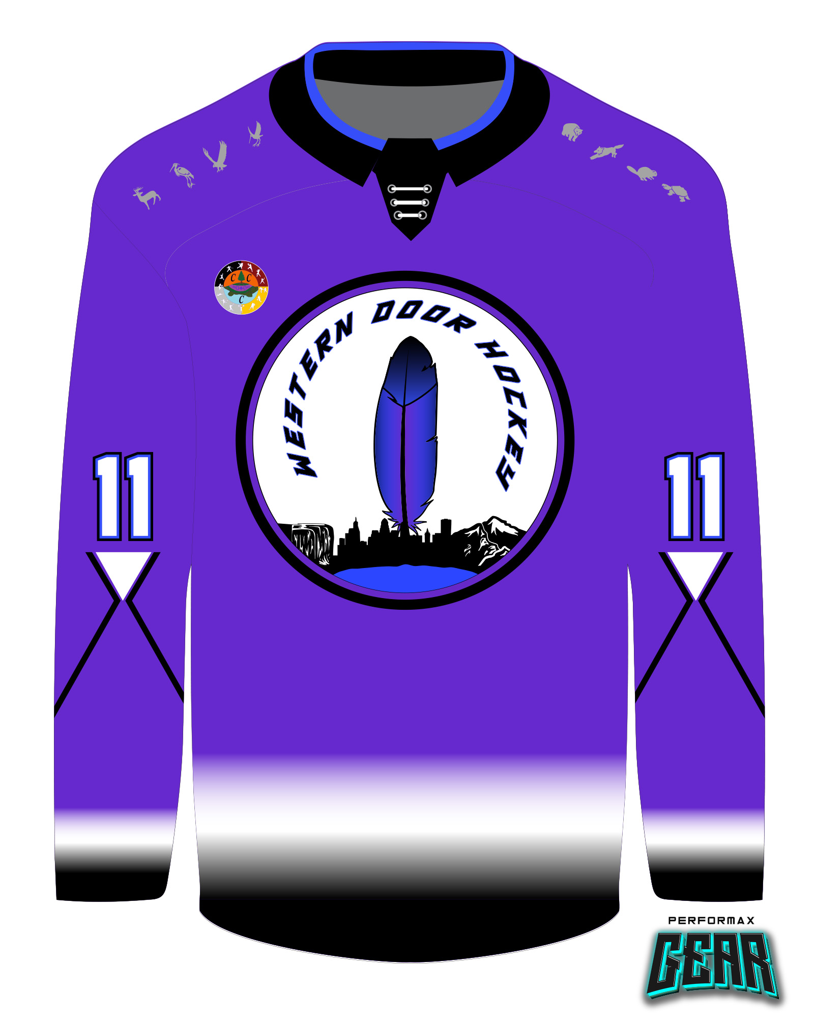 Western Door Hockey 2 Jersey Design