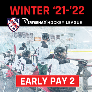 2021-2022 Winter League (Early Pay: Payment 2 Due Oct 1st)