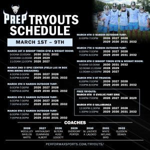 Px Prep 2025 Tryouts