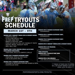 Px Prep 2025 Tryouts