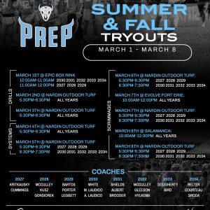 Px Prep Winter Training Jan 28-Mar 8