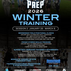 Px Prep Winter Training Jan 28-Mar 8